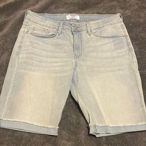 Denim Bermuda shorts